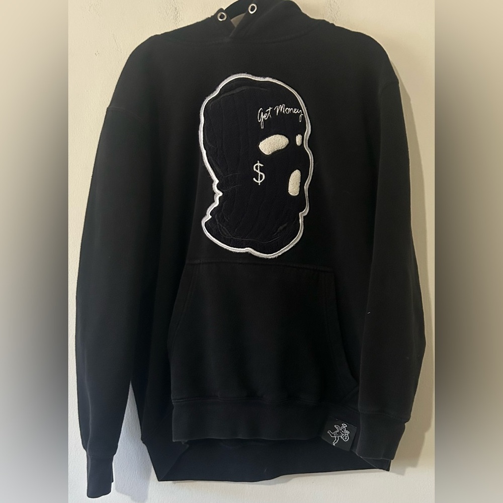 Muerte “Get Money” Ski Mask Black Hoodie